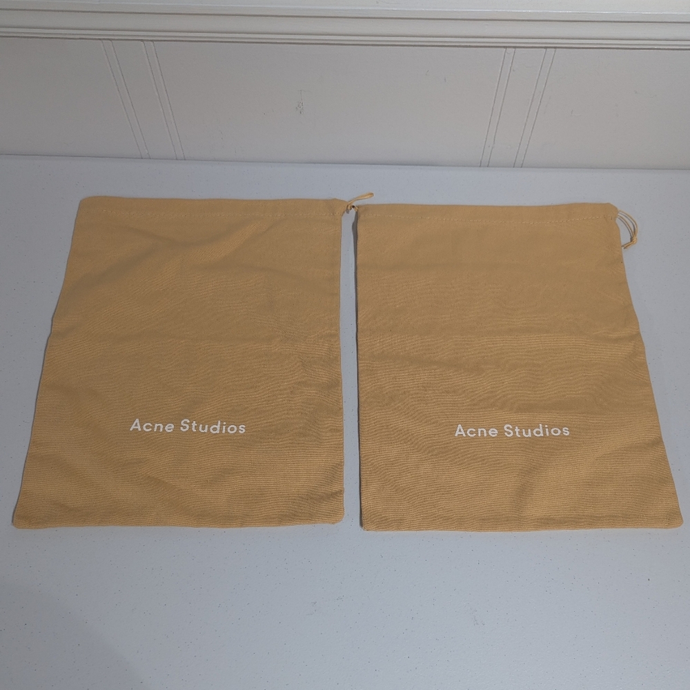 New unused Acne Studios dust bags (pair)